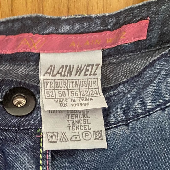 Funky Alain Weiz Jean skirt - Picture 2 of 7